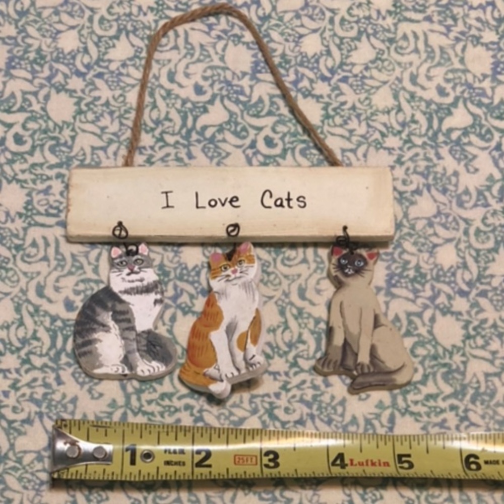 Kitty Cat Wall Hanging